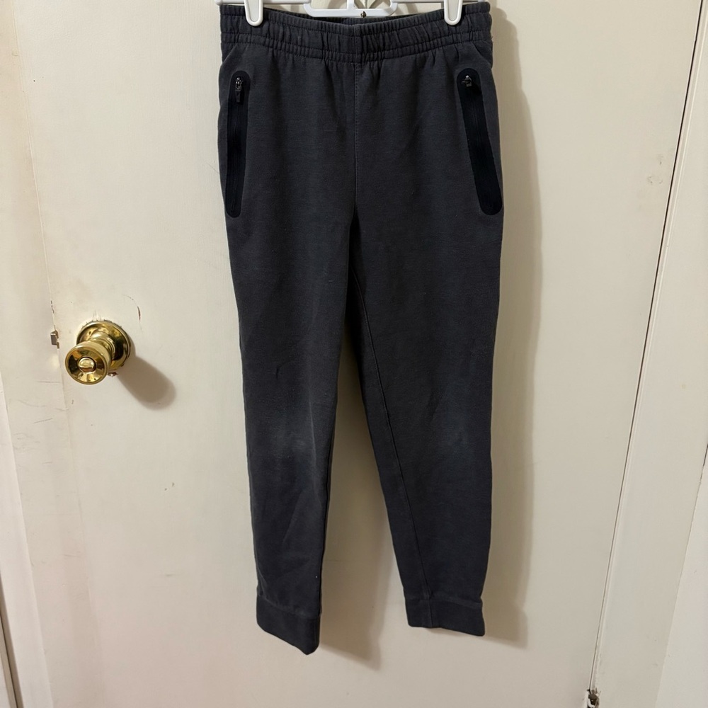 5/$25 Old Navy Active grey Drawstring Elastic Waist Pants large 10-12